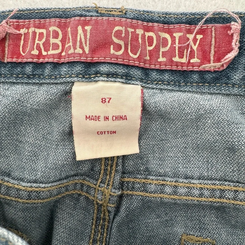 Vintage Urban Supply Jeans Men 32x30 Metallica Rock and Roll Grunge Straight Leg